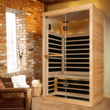 2 Person S-820 Low EMR/Low EF Infrared Sauna